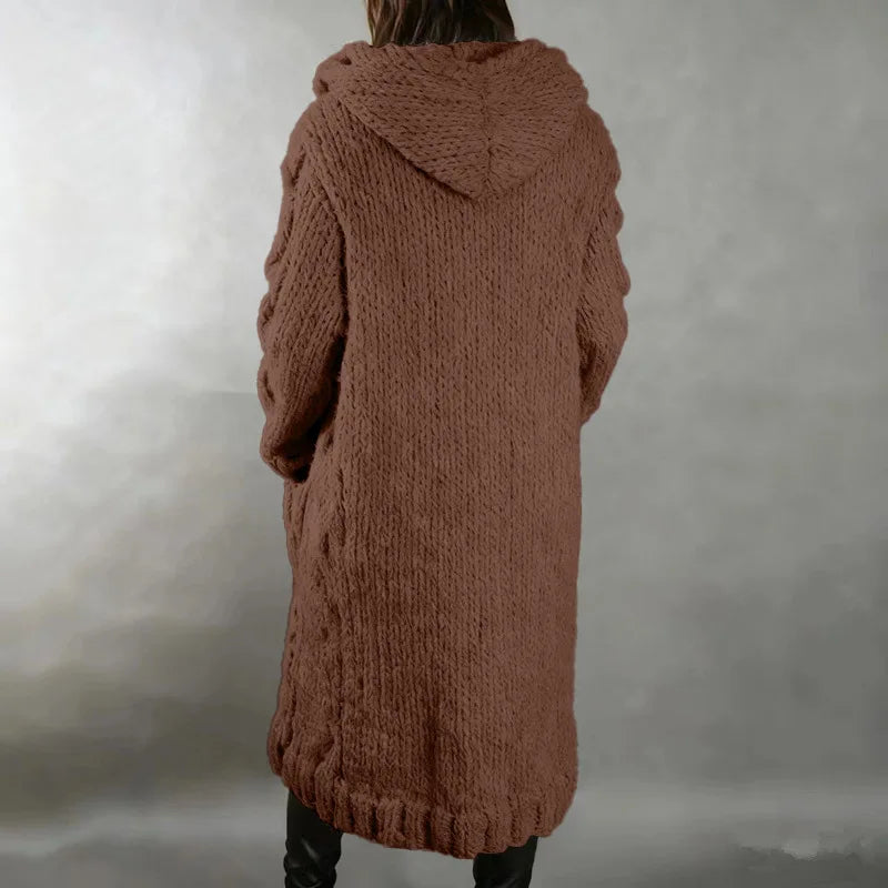 Elara Cable Knit Coat