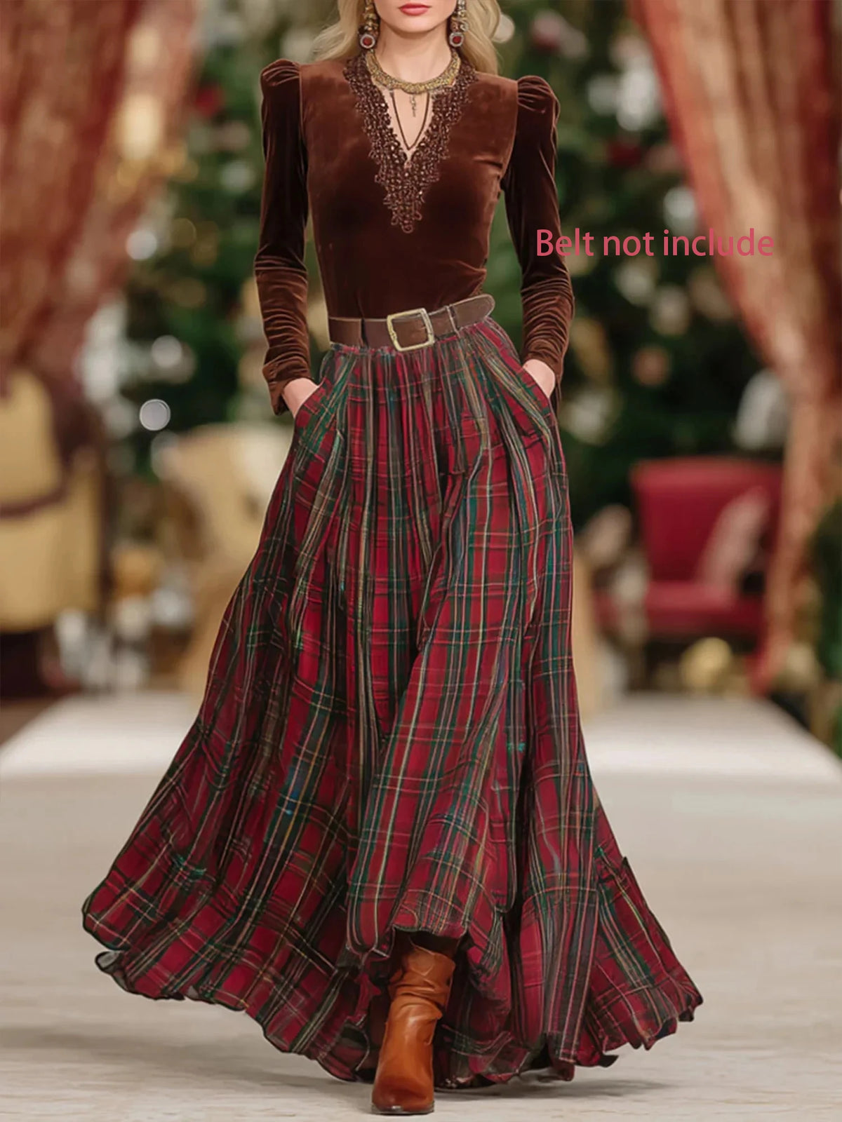 Vera Pleated Skirt