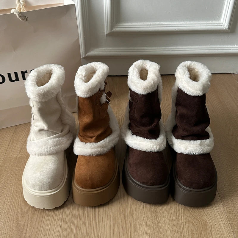 Silver Frost Boots