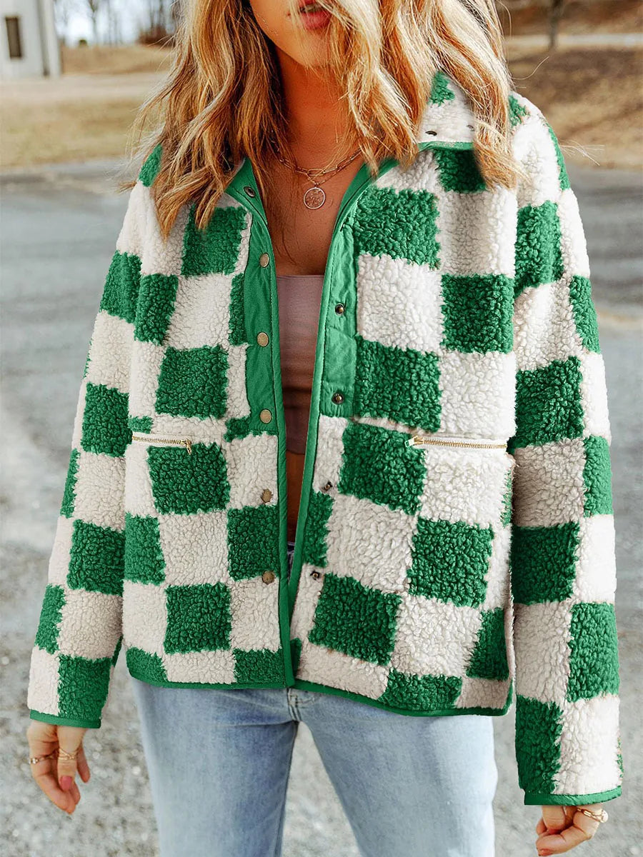 Elodie Check Jacket