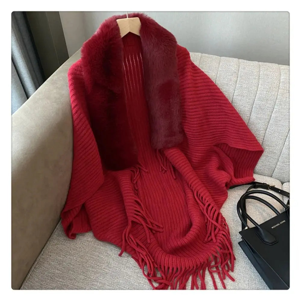 Scarlett Fringe Shawl