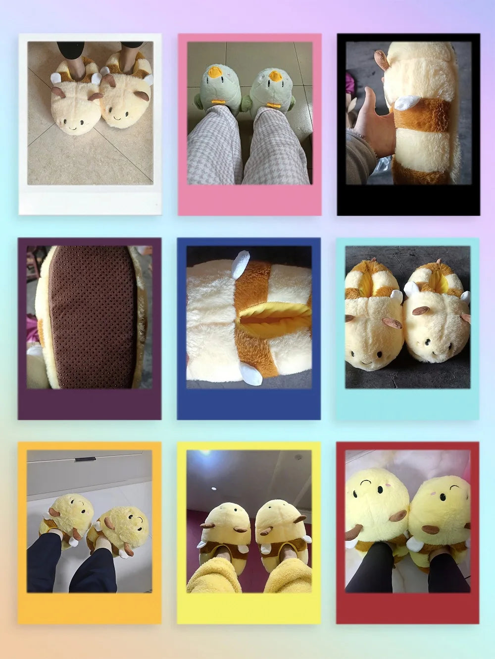 Snowy Duck Slippers