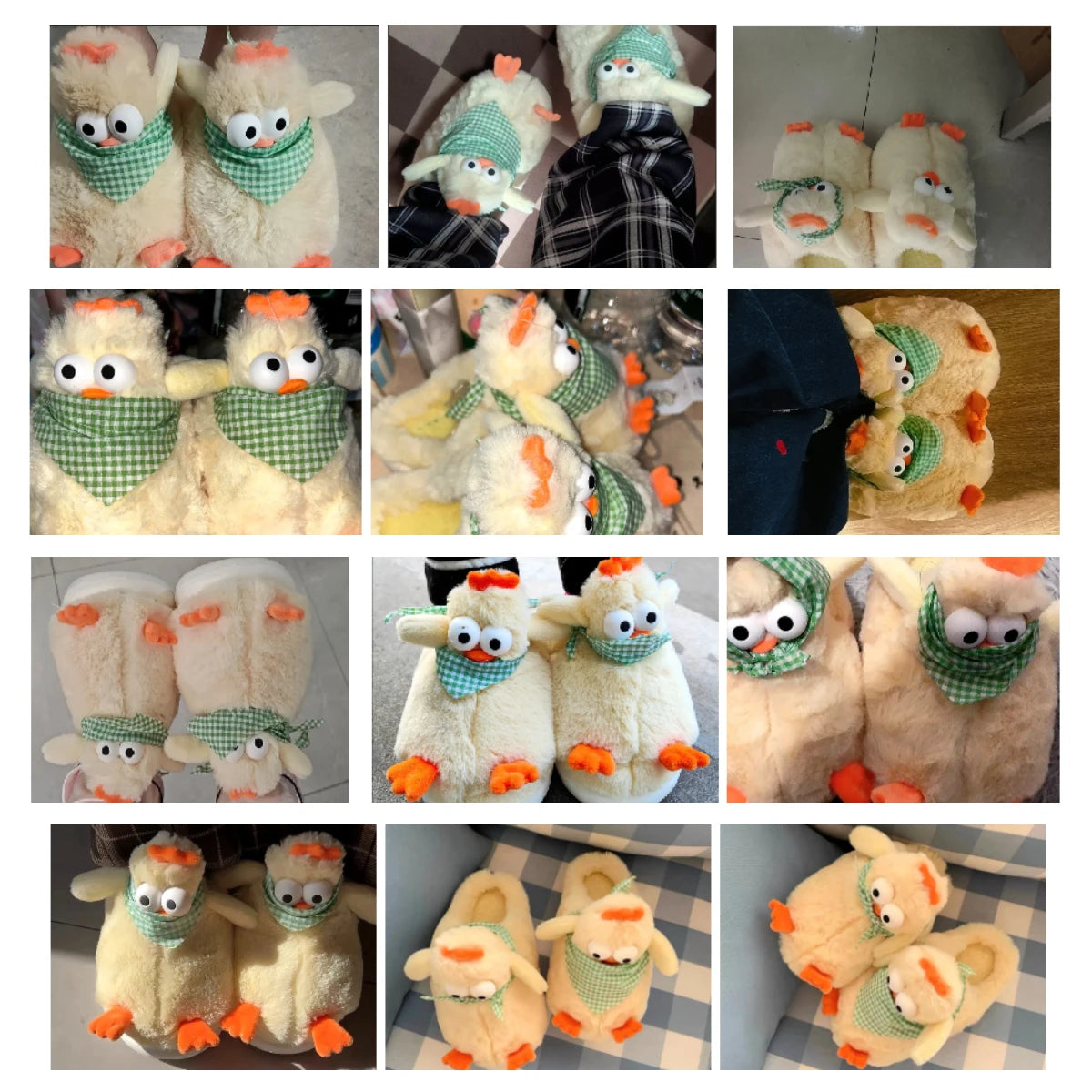 Peachy Chick Slippers