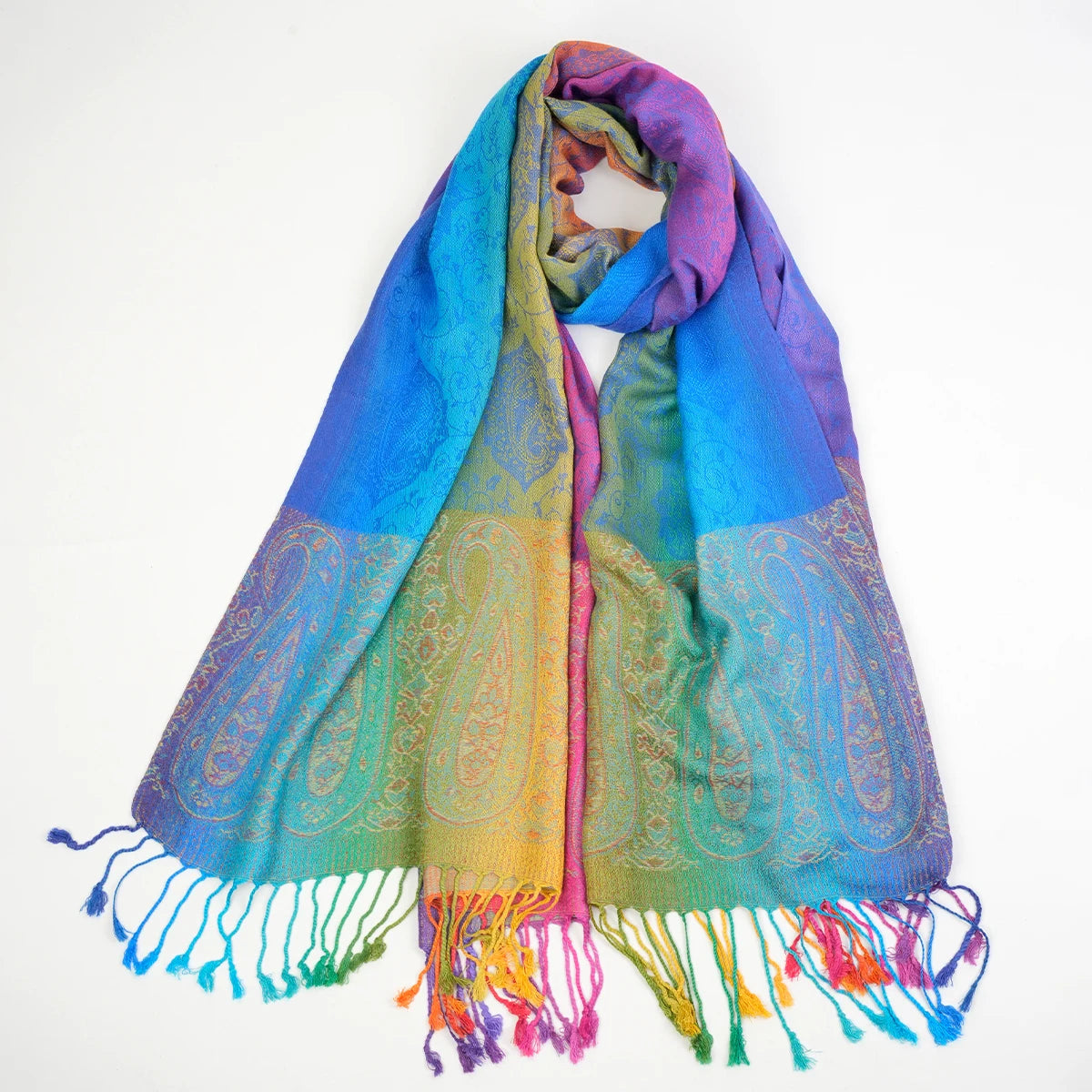 Colorburst Satin Wrap