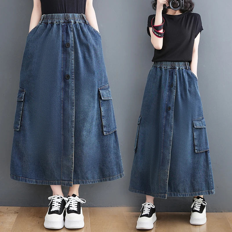 Inès Denim Skirt