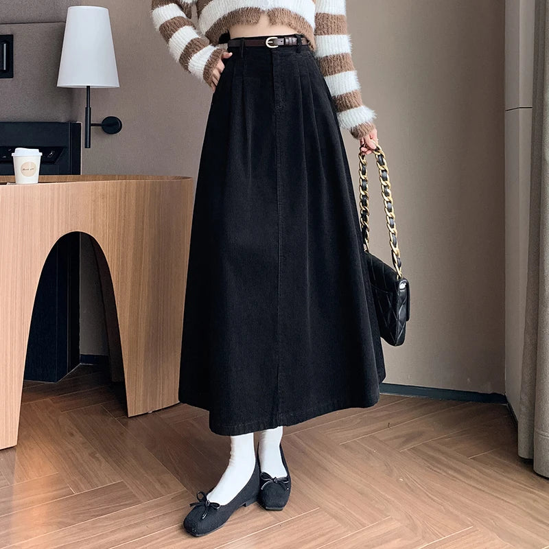 Bordeaux Maxi Skirt