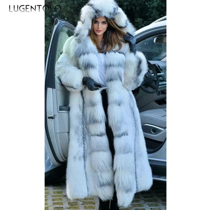 Snow Queen Fur Coat