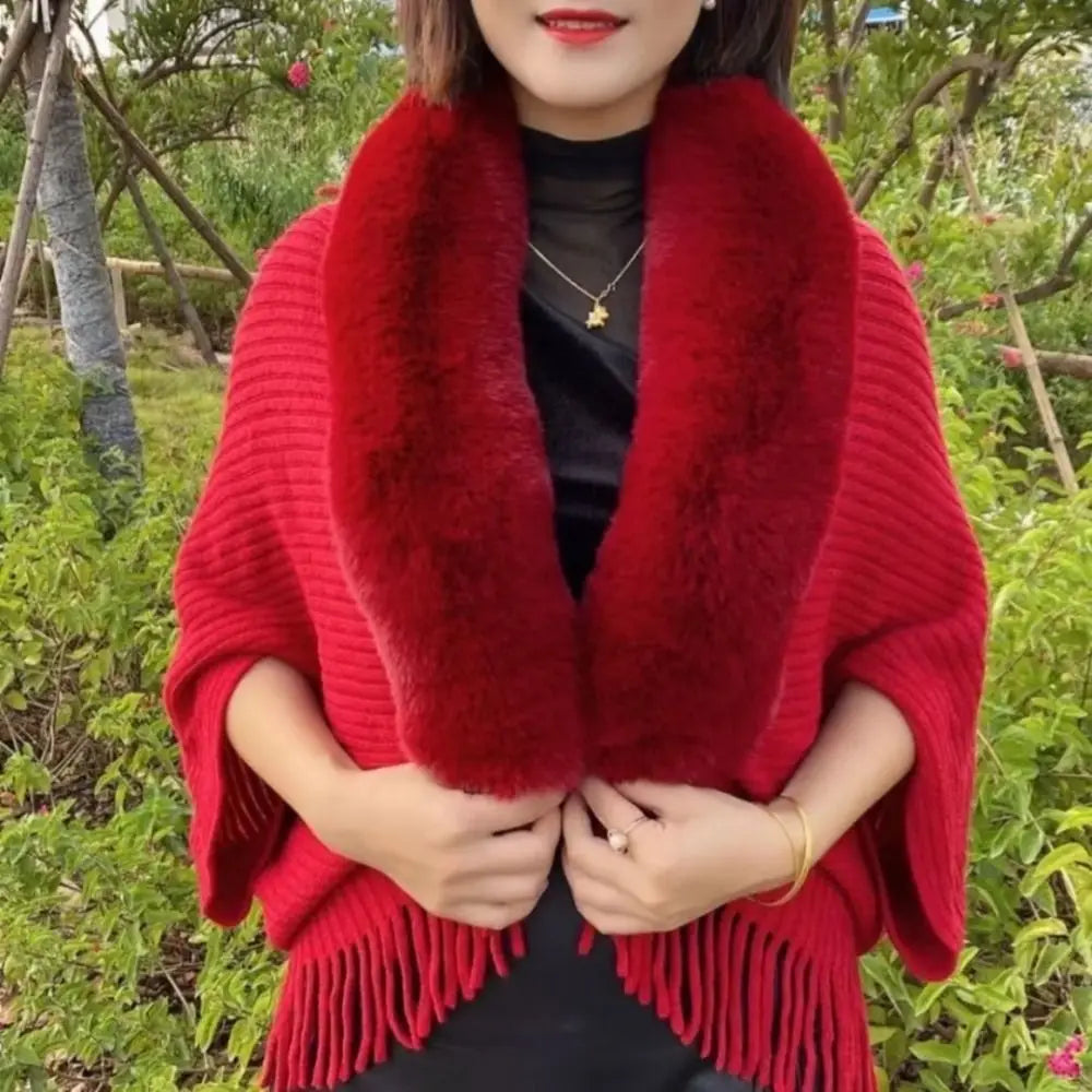 Scarlett Fringe Shawl