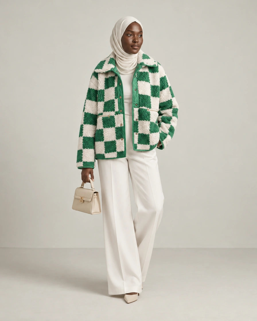 Elodie Check Jacket