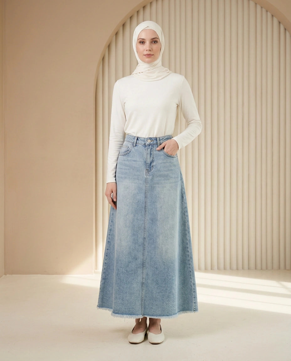 Esme Denim Skirt