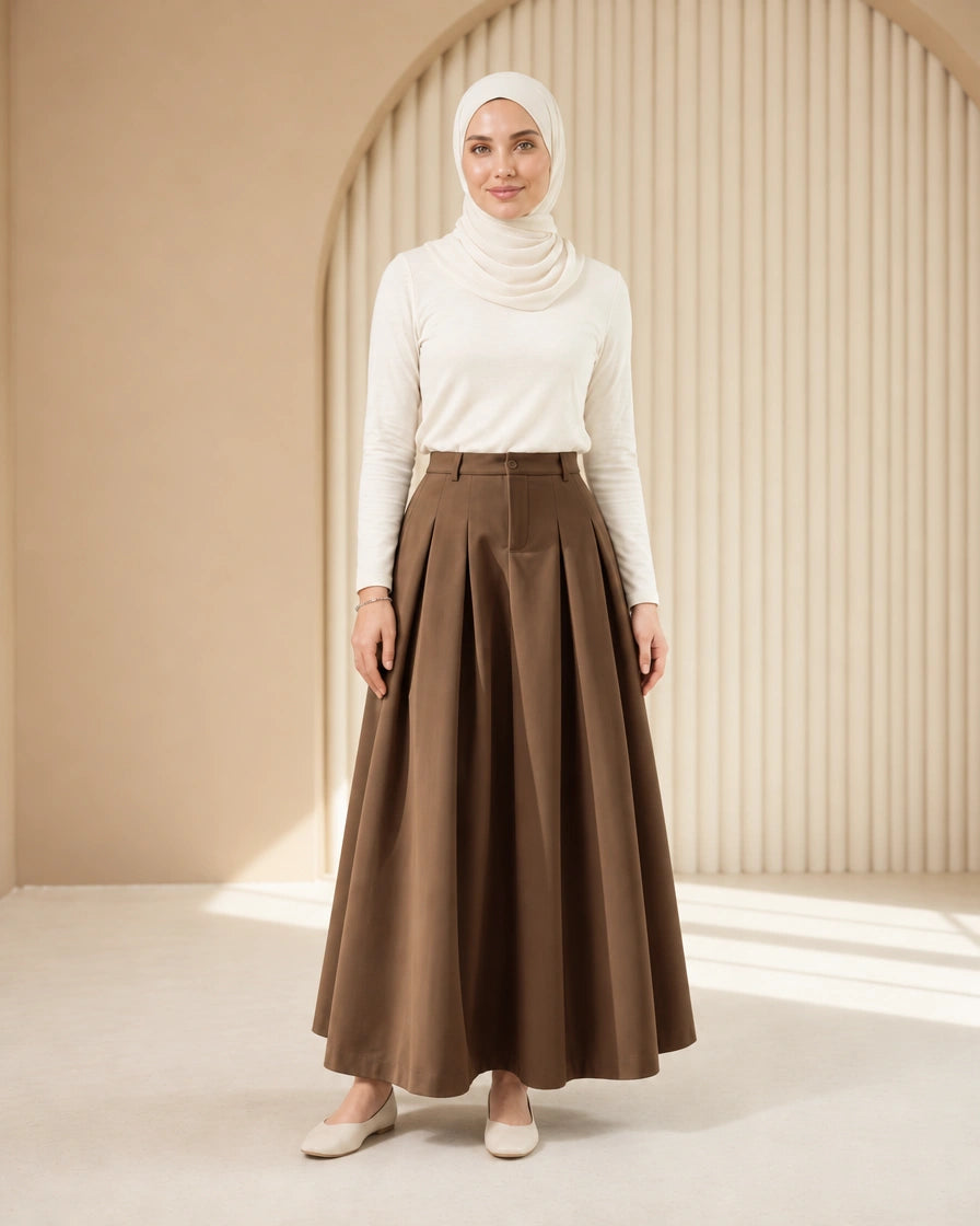 Nora Woolen Skirt