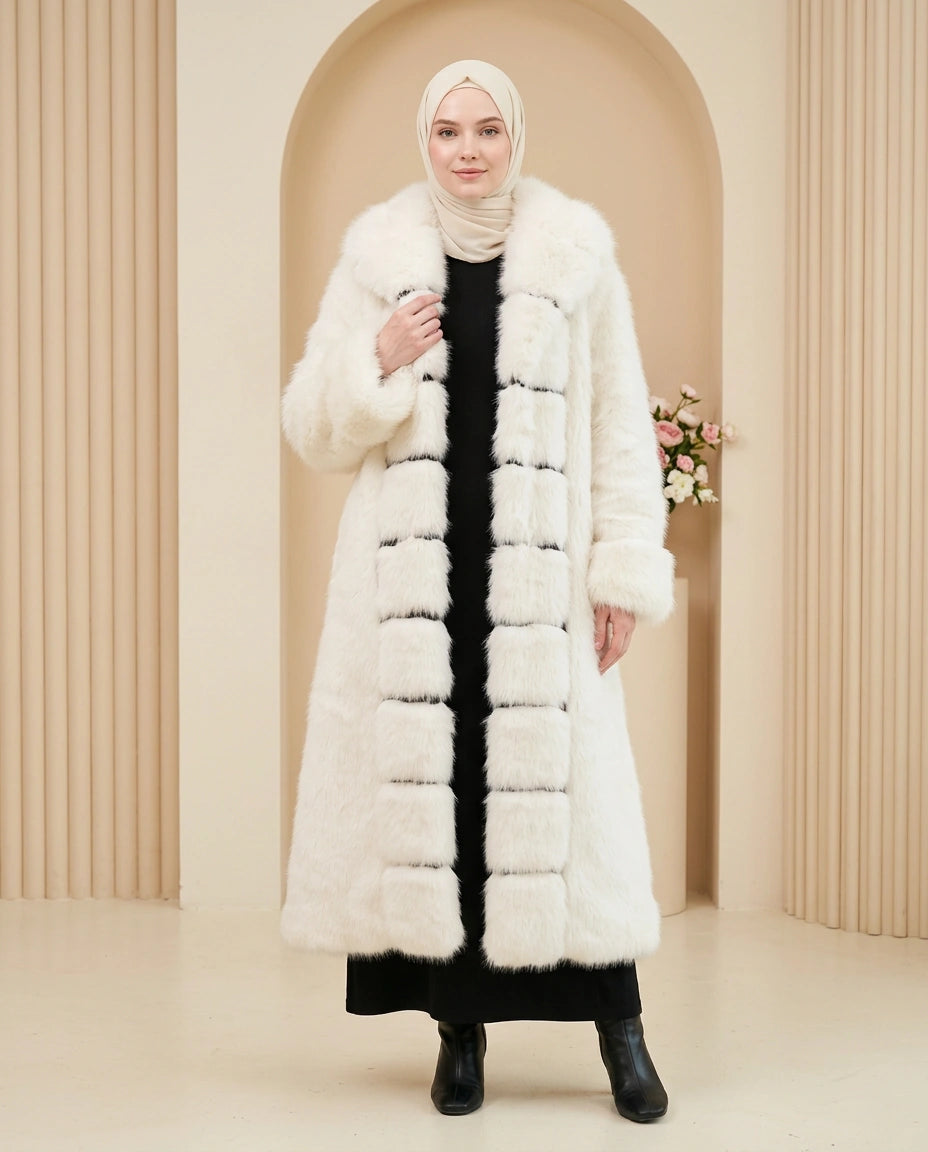 Snow Queen Fur Coat